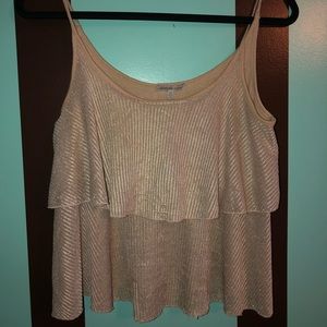 Shimmery Crop Top